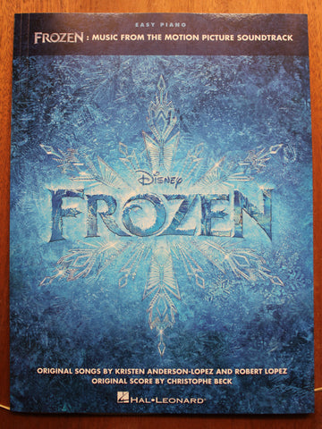 Frozen Music from the Motion Picture Soundtrack Easy Piano Songbook