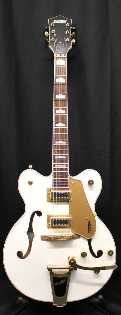 Gretsch G5422TG Electromatic Classic Hollow Body Double-Cut W/ Bigsby And Gold  Hardware, Snowcrest White, For Sale