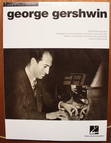 George Gershwin Jazz Piano Solos Series Volume 26 Piano Songbook