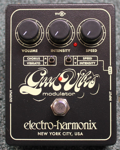 Electro-Harmonix Good Vibes Chorus/Vibrato Guitar Effects Pedal w/Box USED
