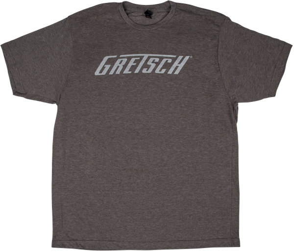 Gretsch Guitars Logo Men's T-Shirt Heather Gray Medium