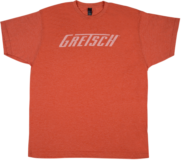 Gretsch Guitars Logo Men's T-Shirt Orange XL