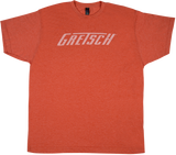 Gretsch Guitars Logo Men's T-Shirt Orange Large