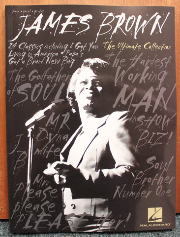 James Brown: The Ultimate Collection Piano Vocal Guitar Songbook