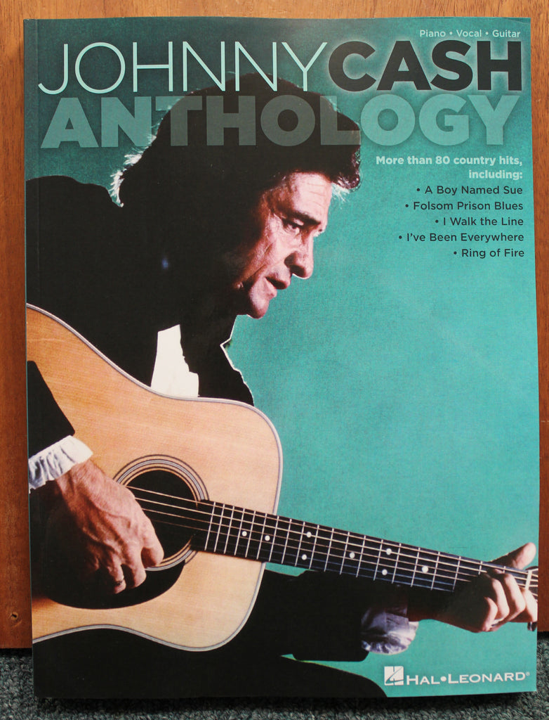 Johnny Cash Anthology Piano Vocal Guitar Songbook