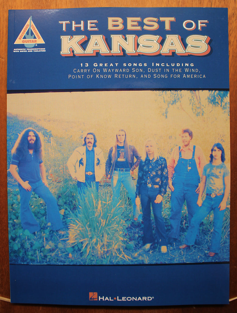 The Best of Kansas Guitar TAB Songbook