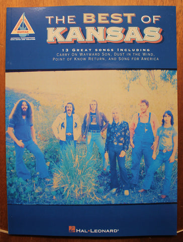 The Best of Kansas Guitar TAB Songbook