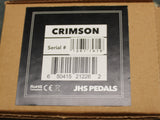 JHS Pedals Crimson 1992 Russia Fuzz Guitar Effects Pedal Black