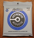 Martin Authentic SP Medium MA150 13-56 80/20 Bronze Acoustic Guitar Strings