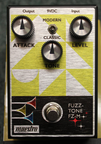 Maestro Fuzz Tone Fuzz FZ-M Guitar Effects Pedal – Dr. Guitar Music