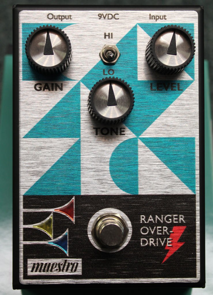 Maestro Ranger Overdrive Guitar Effects Pedal