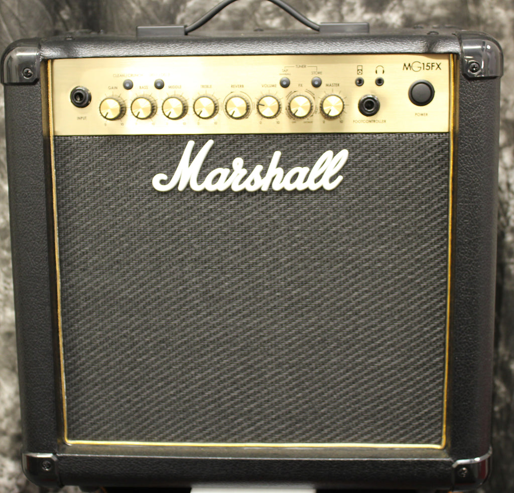 Marshall MG15GFX 15W 1x8 Guitar Combo Amplifier – Dr. Guitar Music