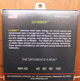 DR Strings Lo-Rider MH5-45 45-125 5 String Electric Bass Guitar Strings