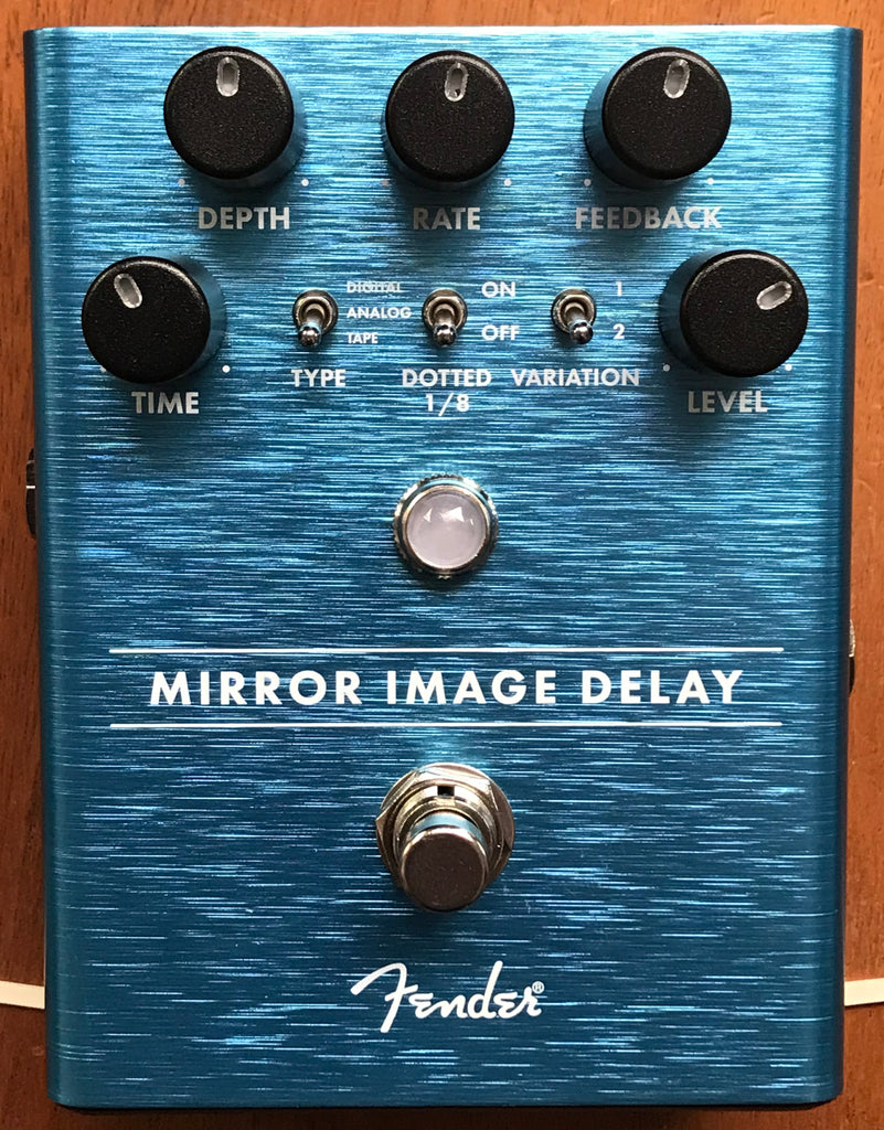 Music　Dr.　Delay　Fender　Pedal　Mirror　–　Image　Guitar　Effects　Guitar