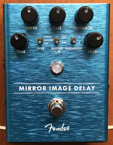Fender Mirror Image Delay Guitar Effects Pedal