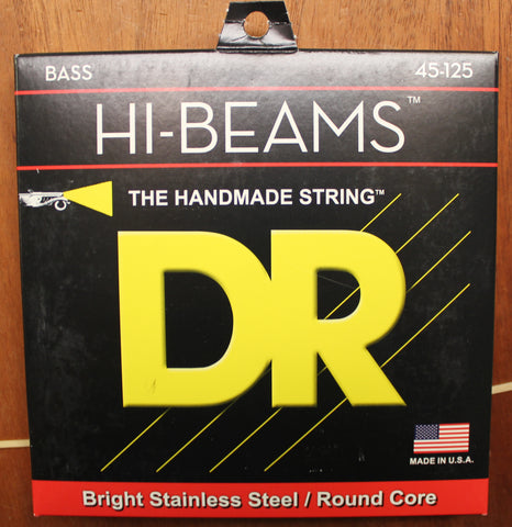 DR Strings Hi-Beams MR5-45 45-125 5 String Electric Bass Guitar Strings