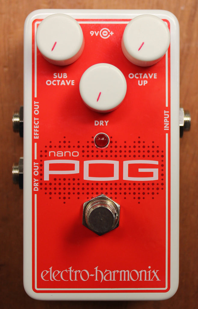 Electro Harmonix Nano POG Polyphonic Octave Generator Guitar Effects Pedal