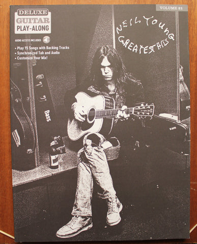 Neil Young Deluxe Guitar Play-Along Volume 21 TAB Songbook w/Audio