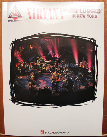 Nirvana: Unplugged in New York MTV Guitar TAB Songbook