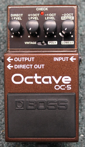 Boss OC-5 Octave Guitar Effects Pedal