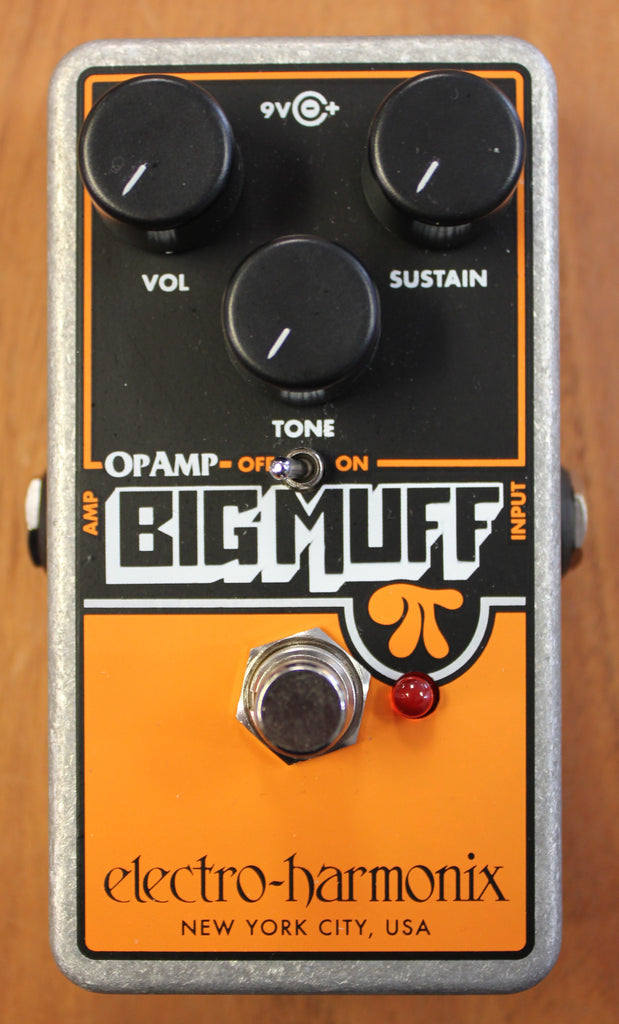 Electro-Harmonix Op-Amp Big Muff Pi Fuzz Guitar Effects Pedal – Dr