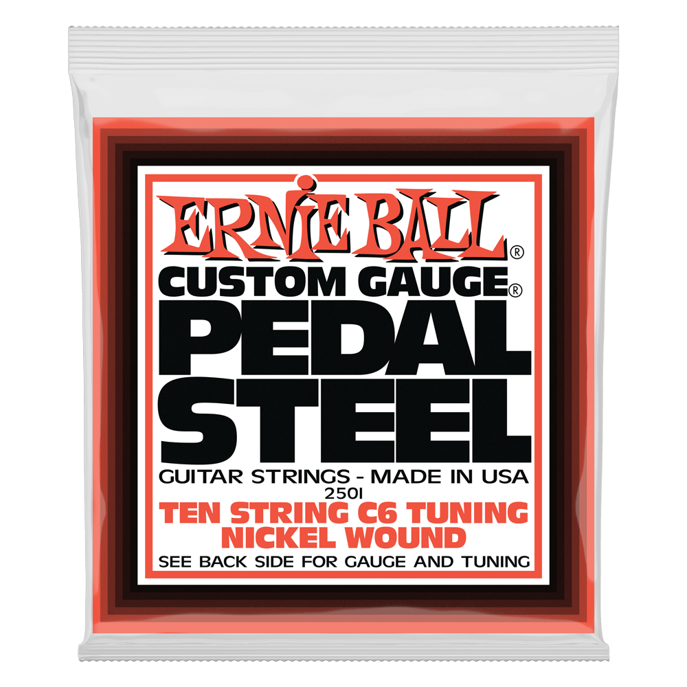 Ernie Ball Pedal Steel Ten String C6 Tuning Electric Guitar Strings Set