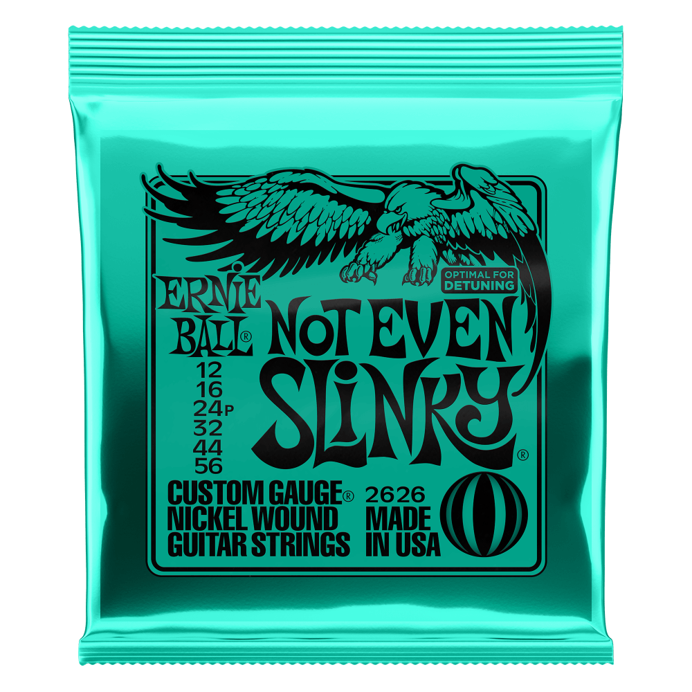 Ernie Ball Not Even Slinky 12-56 Nickel Wound Electric Guitar Strings Set