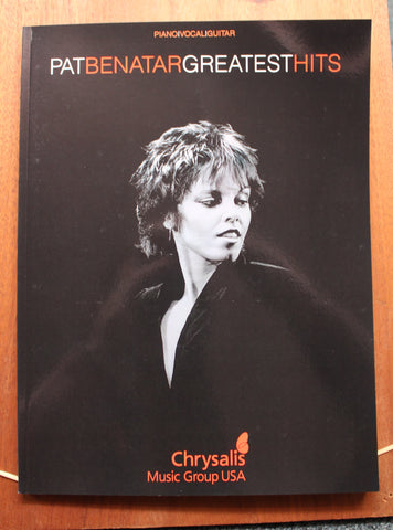 Pat Benatar - Greatest Hits Piano Vocal Guitar Songbook