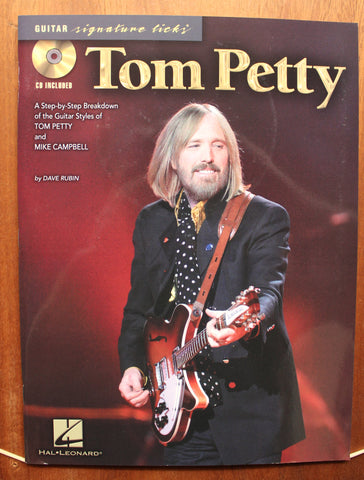 Tom Petty – Guitar Signature Licks Guitar TAB Songbook w/Audio