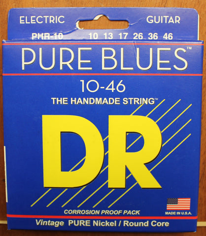 DR Strings Pure Blues PHR-10 10-46 Electric Guitar Strings