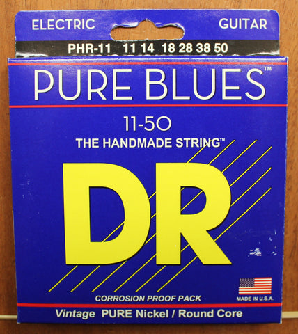 DR Strings Pure Blues PHR-11 11-50 Electric Guitar Strings
