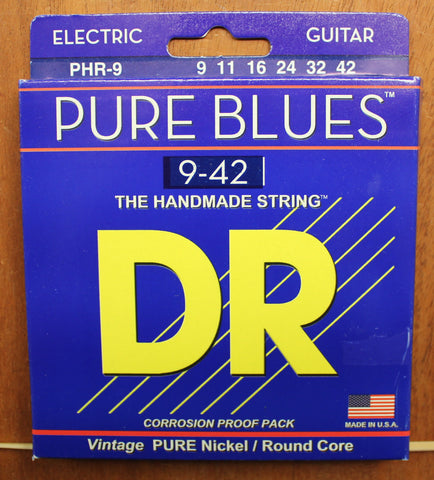 DR Strings Pure Blues PHR-9 9-42 Electric Guitar Strings