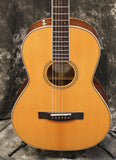 Fender Paramount PM-2E Parlor Acoustic Electric Guitar w/Case