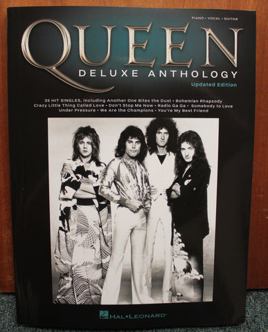 Queen Deluxe Anthology Piano, Vocal, Guitar Songbook