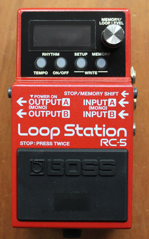 Boss RC-5 Loop Station Guitar Effects Pedal