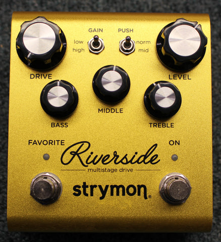 Strymon Effects Riverside Multi-Stage Drive Guitar Effects Pedal