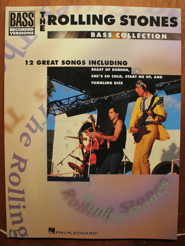 Rolling Stones Bass Collection Bass Guitar TAB Songbook