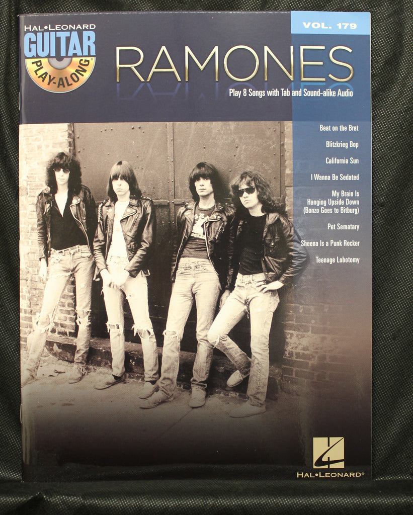 Ramones Guitar Play-Along Volume 179 Guitar Songbook – Dr. Guitar