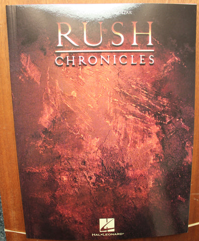 Rush: Chronicles Piano Vocal Guitar Songbook
