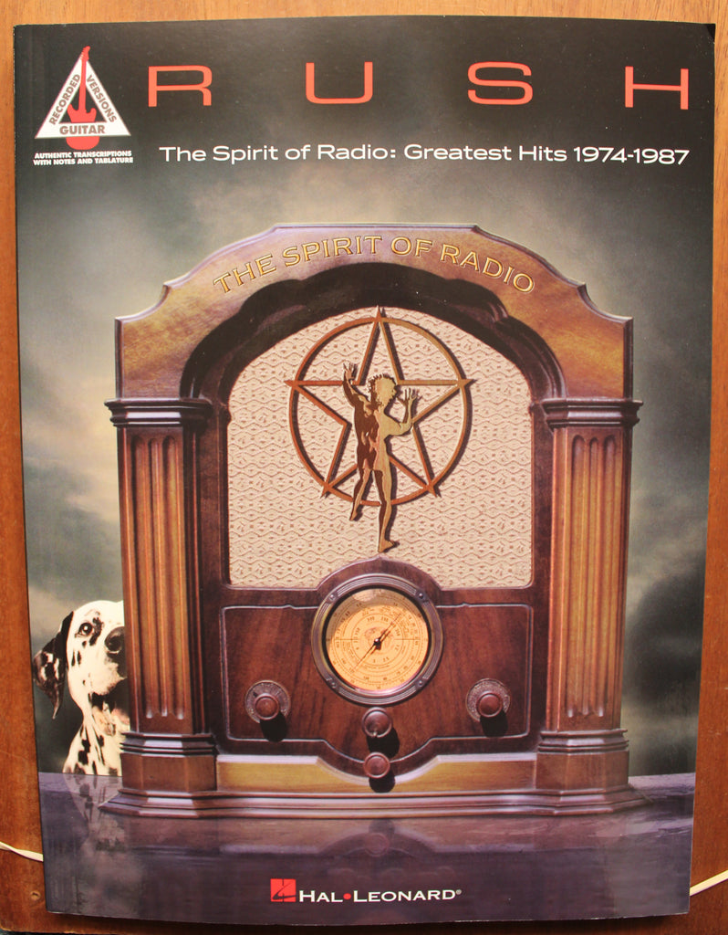 Tab Racido Rush: The Spirit of Radio: Greatest Hits 1974-1987 Guitar TAB Songbook ...