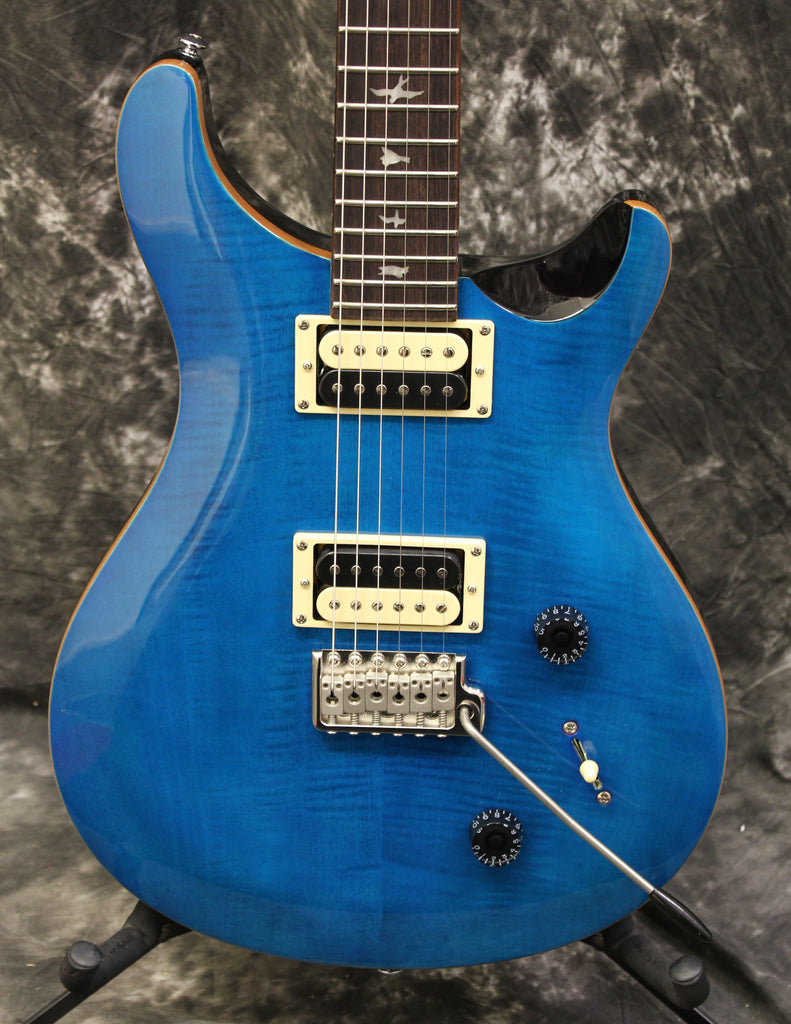 PRS SE Custom 22 Electric Guitar Sapphire Blue w/Gigbag