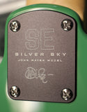 PRS SE Silver Sky John Mayer Electric Guitar Ever Green w/Gigbag