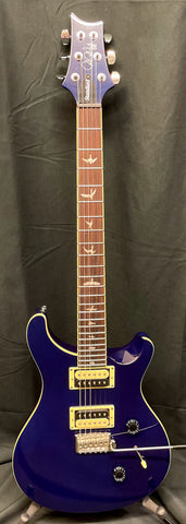 PRS SE Standard 24 Electric Guitar Transparent Blue w/Gigbag
