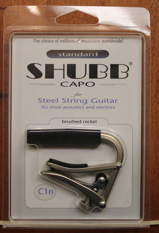 Shubb C1N Standard Steel String Capo