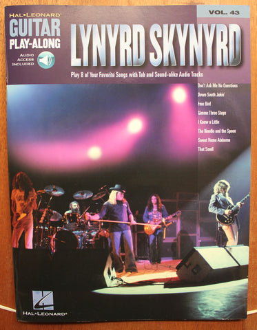 Lynyrd Skynyrd Guitar Play-Along Volume 43 Softcover Songbook Online Audio