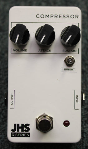 JHS Pedals 3 Series Compressor Effects Pedal White