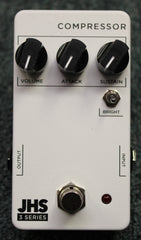JHS Pedals 3 Series Compressor Effects Pedal White - Dr. Guitar Music