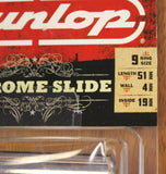 Jim Dunlop Chromed Brass Guitar Slide 228 Heavy Wall Thickness - Medium (19 x 27 x 51mm)