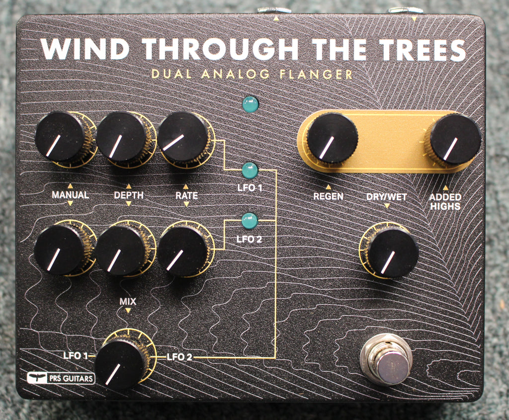 PRS Wind Through the Trees Dual Analog Flanger Effects Pedal